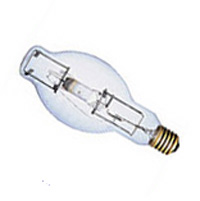 GE MVR1000/VBU/HO 1000W Safety Coated, Shatter-Resistant Metal Halide Lamp